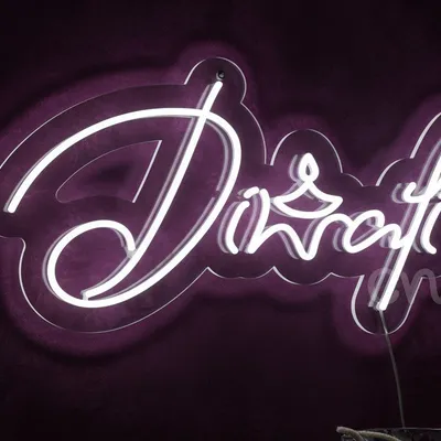 Custom Neon | Diwali Neon Sign | 24x13 inch | White