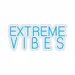 Custom Neon | Extreme Vibes Neon Sign | 11x24 | Ice Blue Neon Sign for Modern Decor 3