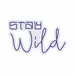 Custom Neon | Stay Wild Neon Sign | 14x24 | Blue Neon Sign for Bedroom Wall Decor 3