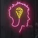Custom Neon | Positive Mind Neon Sign | 17x24 | Pink and Yellow 2
