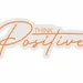 Custom Neon | Think Positive Neon Sign | Plug-in LED Neon Flex Motivational Wall Light for Bedroom, Home Decor, Cafes, and Events | Durable Electric Neon Wall Art | 30x12 | Orange 3