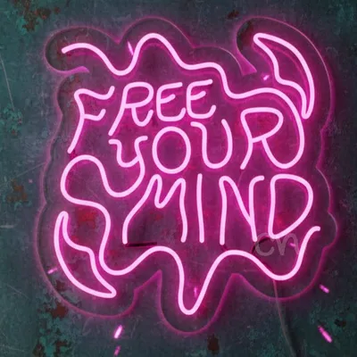 Custom Neon | Open Mind Neon Sign |20x24