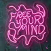 Custom Neon | Open Mind Neon Sign |20x24 1