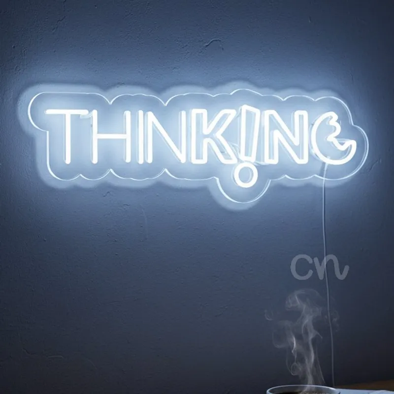 Custom Neon | Neon Flex Thinking Sign | 30x10
