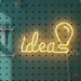 Custom Neon | Neon Flex IDEA Sign with Bulb Design | 24x15 1