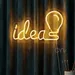 Custom Neon | Neon Flex IDEA Sign with Bulb Design | 24x15 2