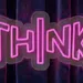 Custom Neon | Neon Flex THINK Sign | Premium LED Motivational Wall Art Decor | 24x12 | Plug-in Neon Flex Design, Inspirational Desk Neon Light, No Battery Durable Electric Think Neon Sign 2
