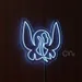 Custom Neon | Fairy Neon Sign Purple LED | Neon Flex Fairy Decor Sign | Plug in Neon Sign Fairy for Wall Mount and Shop Decoration | Energy Efficient Decorative LED Neon Sign | 23x24 1