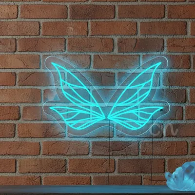 Custom Neon | Fairy Wings Neon Sign | 30x19