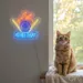 Custom Neon | I'd Hit That Neon Sign | 27x28 | Orange Yellow Blue 2
