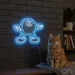 Custom Neon | 8 Neon Sign | 24x30 | Ice Blue Neon Sign for Home Bar Bedroom and Decor 2