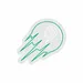 Custom Neon | Comet Design Neon Sign | 28x30 | Green Neon Sign for Home Decor 3