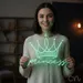 Custom Neon | Princess Neon Sign | 30x36 | Green Neon Sign for Bedroom Decor 1