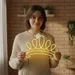 Custom Neon | Crown Design Neon Sign | 27x32 | Yellow | Elegant Home Office Decor 1