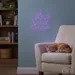 Custom Neon | Princess Neon Sign | 28x28 | Purple Neon Sign for Bedroom, Party, Lounge 2
