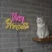 Custom Neon | Hey Princess Neon Sign | 22x30 | Pink Yellow Neon Sign for Girls Bedroom 2