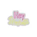 Custom Neon | Hey Princess Neon Sign | 22x30 | Pink Yellow Neon Sign for Girls Bedroom 3