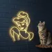 Custom Neon | Princess Design Neon Sign | 32x28 | Yellow Neon Sign for Home Decor 2