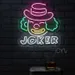 Custom Neon | Joker Clown Neon Sign | 24x22 | Multicolor 1
