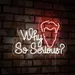 Custom Neon | Why So Serious Neon Sign | 16x24 | Red 2