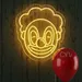 24x21 Clown Face Neon Sign – Bright Yellow LED Wall Light with Fun Circus Design – Perfect for Game Rooms, Bars, Parties, Festivals, Halloween, Kids’ Rooms & Playful Artistic Decorative Displays 2