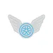 Custom Neon | Winged Wheel Neon Sign | 18x28 | Ice Blue Neon Sign for Home Bar Decor 3