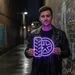 Custom Neon | Tire and Wheel Neon Sign | 26x27 | Light Purple 1