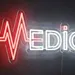 Medic Neon Sign 12x24 Inch – Red & White LED Wall Light with Heartbeat Line Design, Modern Medical Wall Decor for Clinics, Hospitals, Emergency Rooms, Pharmacies, Healthcare Centers, Doctors & Nurses 1