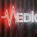 Custom Neon | Medic Neon Sign 12x24 Inch | Red & White 2