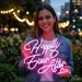 Custom Neon | Happily Ever After Neon Sign | 24x22 | Pink 1