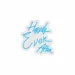 Custom Neon | Happily Ever After Neon Sign | 23x24 | Sky Blue 3