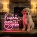 Custom Neon | Happily Ever After Neon Sign | 24x23 | Hot Pink 2