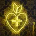 Heart & Leaf Medical Cross Neon Sign Light – 20x15 inch LED Wall Decor with Eco-Friendly Glow, Durable, USB Powered for Hospitals, Clinics, Wellness Centers, Pharmacies & Healthcare Facilities 1