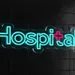 Hospital Neon Sign 7x24 Inch – Bright Blue and Red LED Neon Light for Clinics, Medical Centers, Pharmacies, and Emergency Rooms – Durable, Energy-Efficient, Eye-Catching Healthcare Wall Decor 2
