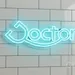 Custom Neon | Doctor Neon Sign | 9x22 | Blue Neon Sign for Medical Office or Clinic 2