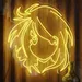 30x30 Inch Yellow Anime LED Neon Sign – Oversized Glowing Wall Art for Bedroom, Gaming Room, Living Room, Bar, or Cafe – Bright Energy-Efficient Anime Neon Light Decor for Fans & Collectors 2