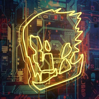 Anime Neon LED Wall Sign 29x23 – Vibrant Yellow Light Outline Skull Head Wall Art for Gamers, Streamers, Anime Fans, Bedroom, Dorm, Bar, Lounge, or Cafe – Durable Acrylic Safe Glow Decor