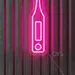 Custom Neon | Modern LED Neon Thermometer Wall Sign | Bright Pink Glow | 24x6 2
