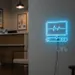 Custom Neon | Heartbeat Monitor LED Neon Sign with Modern Medical-Inspired Design for Clinics, Study Rooms, Laboratories, and Creative Interiors | Durable Decorative Accent Lighting | 24x22 1