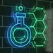 Custom Neon | Custom Science Neon Sign | 24x23 2