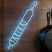 Custom Neon | Syringe LED Neon Sign | 32x21 in | Blue 2