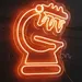 Custom Neon | Microscope Neon Sign Plug In | Size 30x22 1