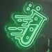 Custom Neon | Neon Flex Science Flask Sign Plug | 24x23 | No Battery 1