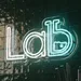 Custom Neon | Lab Logo Neon Sign | Flexible LED Neon Flex Wall Light Plug In Medical Science Lab Decor | Vibrant Battery Free Lab Neon Board for Bedroom Office Cafe India | 12x24 | Blue 2