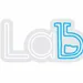 Custom Neon | Lab Logo Neon Sign | 12x24 | Blue 3