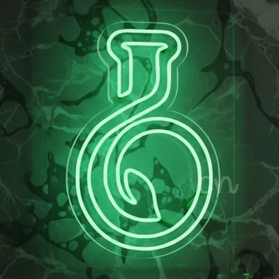 Custom Neon | Eco Flask Neon Sign | Flexible LED Neon Flex Wall Light Plug In Eco Science Lab Decor | Vibrant Battery Free Eco Board for Home Bedroom Cafe Bar India | 24x16 | Green