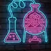 Neon Flex Science Lab Sign Plug In 26x2, Science Experiment Neon Light India, Plug In Neon Sign Lab Equipment, Flexible Neon Science Lab Wall Decor, No Battery LED Neon Flex Board Amazon 2