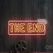 Custom Neon | The End Neon Sign | 10x23 Inches | Orange Neon Sign for Wall Decor 1
