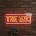 Custom Neon | The End Neon Sign | 10x23 Inches | Orange Neon Sign for Wall Decor 2