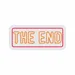 Custom Neon | The End Neon Sign | 10x23 Inches | Orange Neon Sign for Wall Decor 3